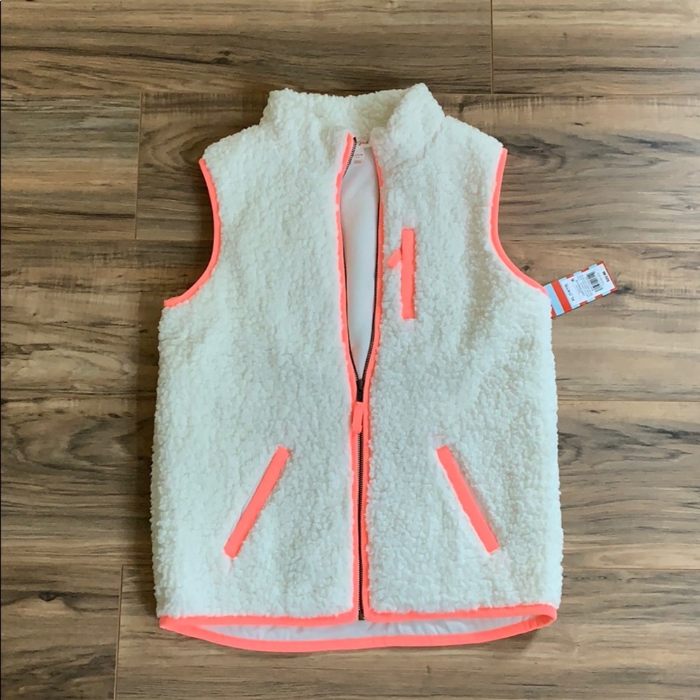 NWT target cat & jack Sherpa vest